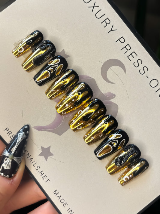 The Glam Horror Movie Set