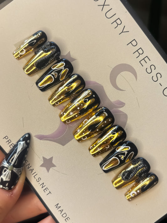 The Glam Horror Movie Set