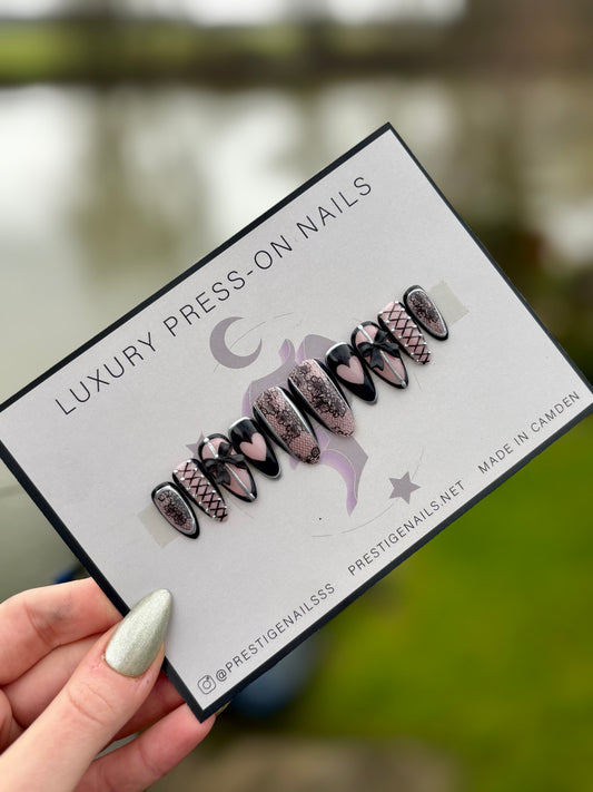 The Black Coquette Set