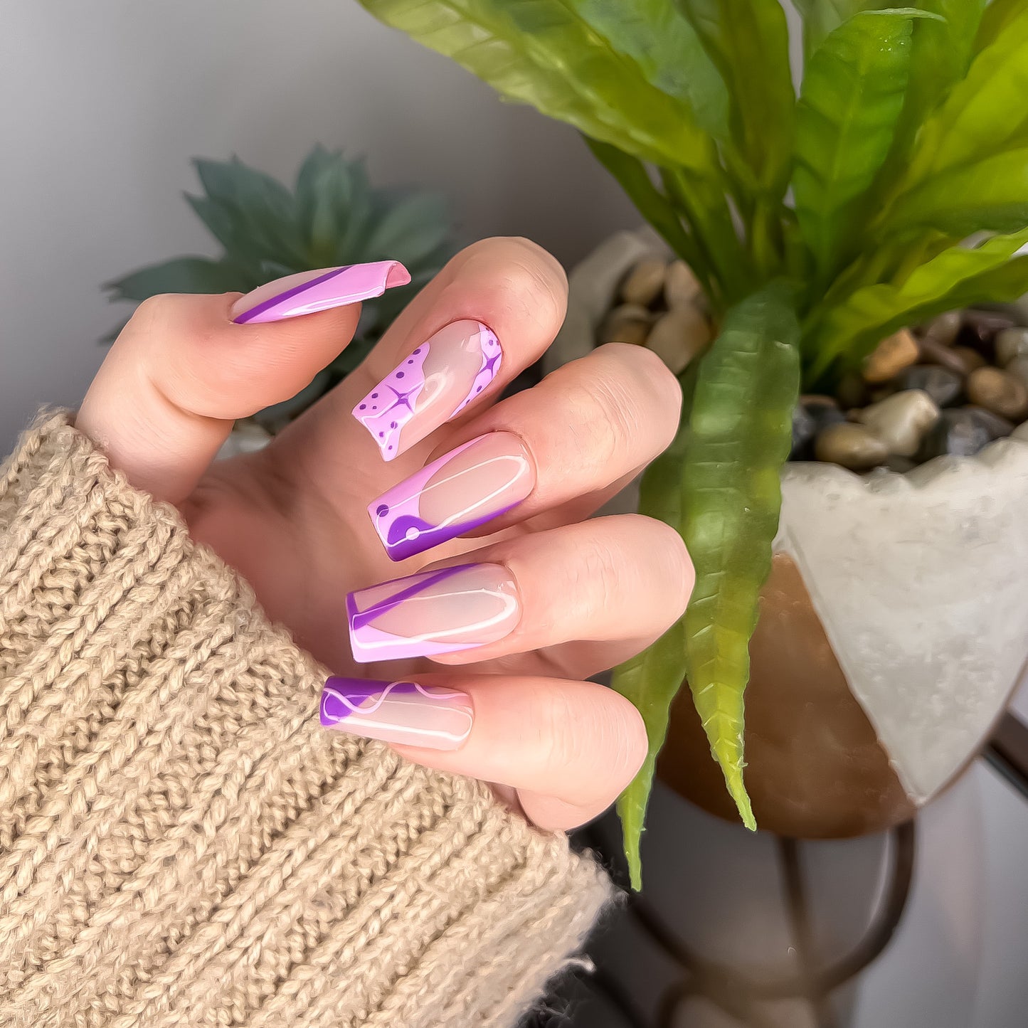 The Quirky Purple Set