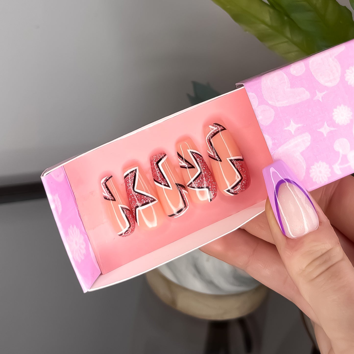 The Sparkly Pink Star Set