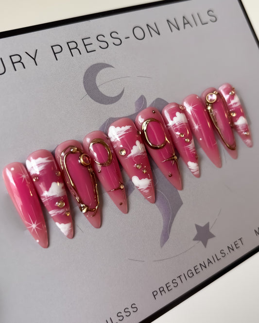 The Blush Veil Set