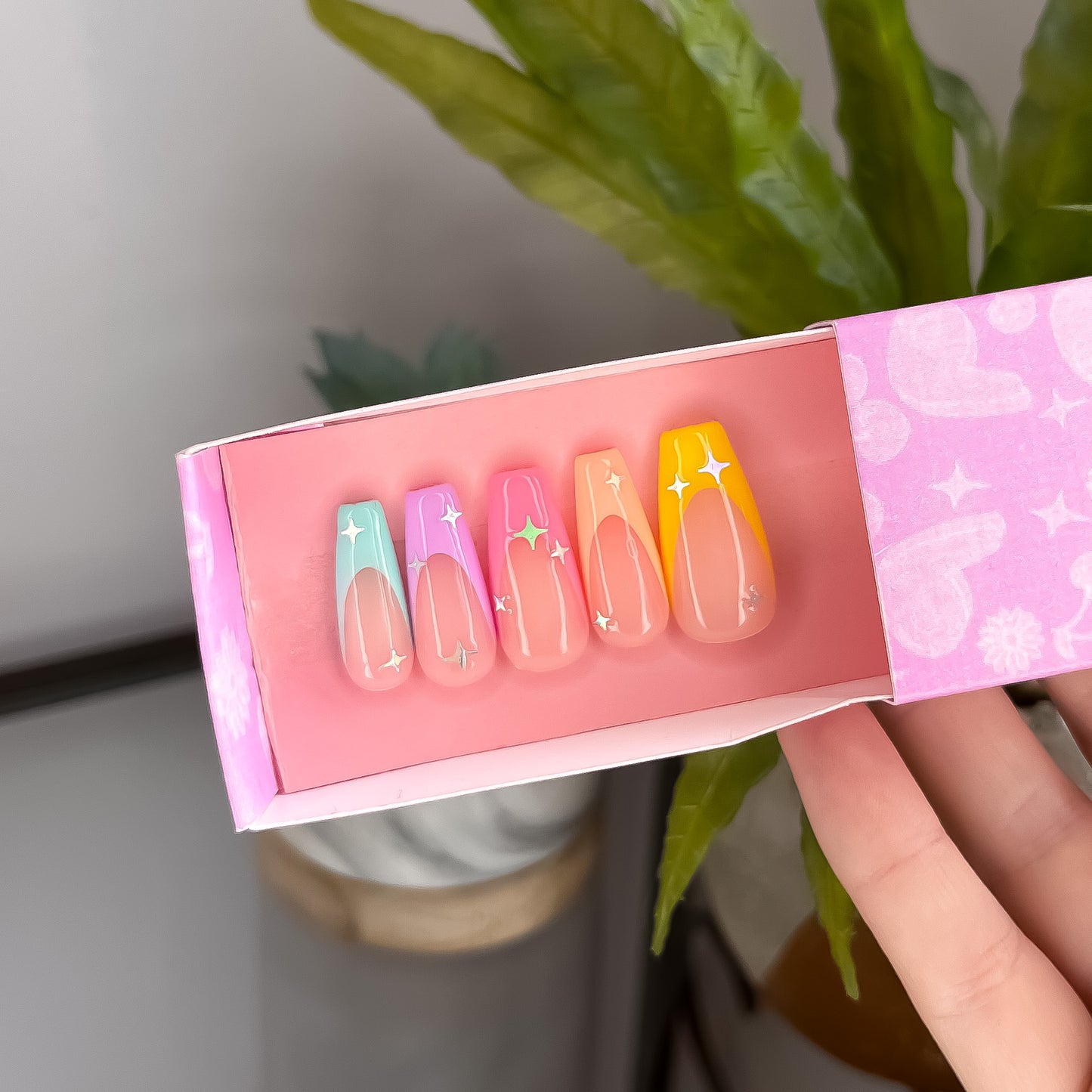 The Starry Pastel French Tip Set