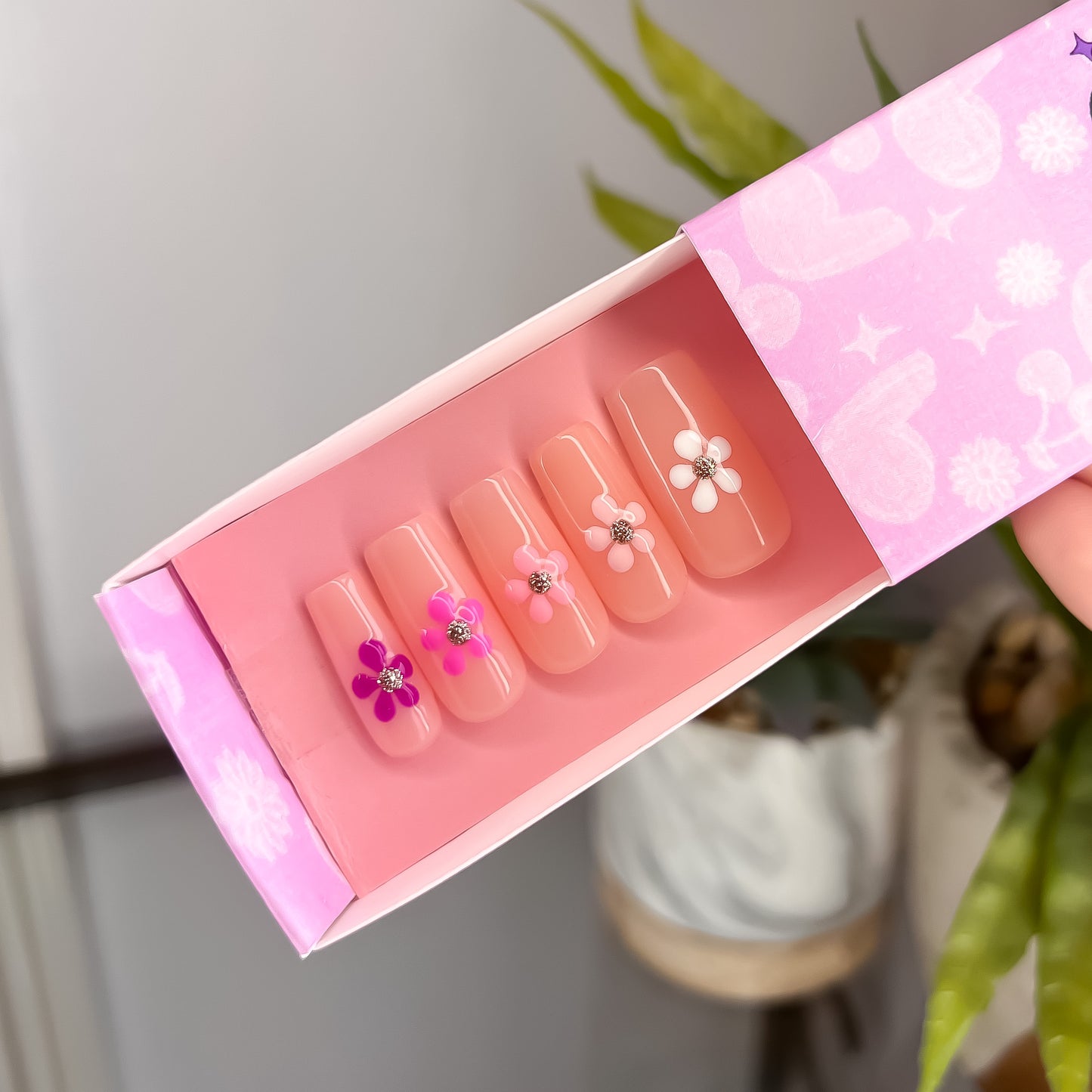 The Pretty Pink Flower Set